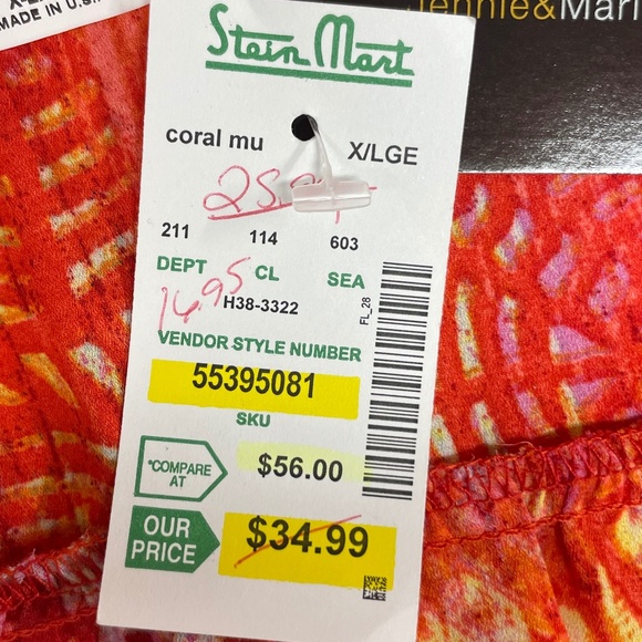 NWT Multi-colored XL Jennie & Marlis Women’s Kimono Top - Picture 8 of 10